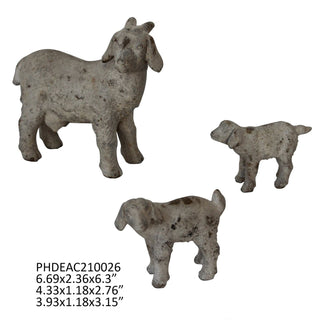 Porch View Goat Family Set
