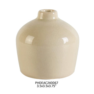 Porch View Creme Vase Collection