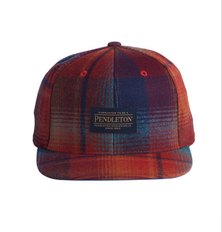 Pendleton Hat Plaid Flat Brim