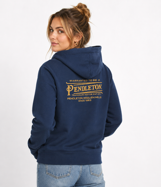 Pendleton Graphic Womens Zip Pendleton Logo Hoodie