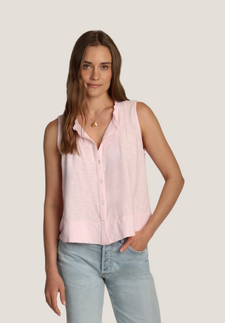 Dylan Hannah Peplum Hi-Lo Top