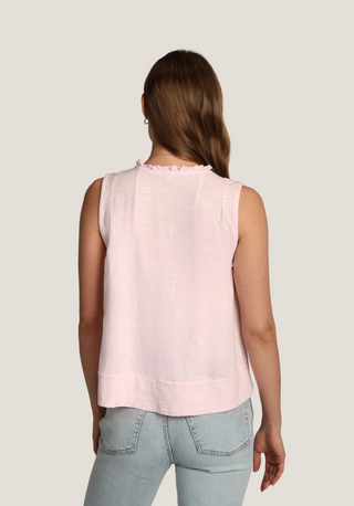 Dylan Hannah Peplum Hi-Lo Top
