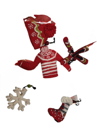 Newari Felt Ornaments