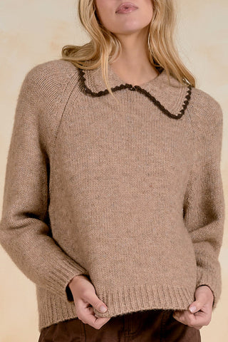 Elan Sonoma Collared Sweater