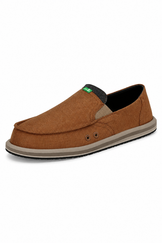 Sanuk Mens Pick Pocket Hemp Khaki