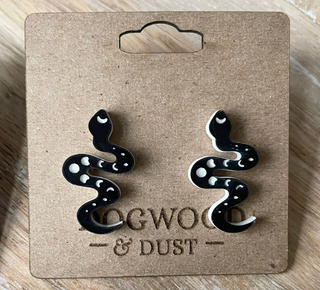 Dogwood and Dust Halloween Earrings