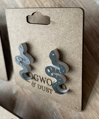 Dogwood and Dust Halloween Earrings