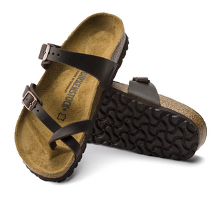 Birkenstock Mayari in Leather Habana