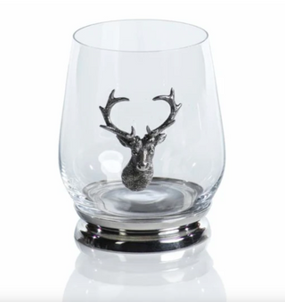 St. Anton Pewter and Glass Tumbler