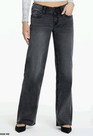 Miss Me Penelope Low Rise Wide Leg Jeans