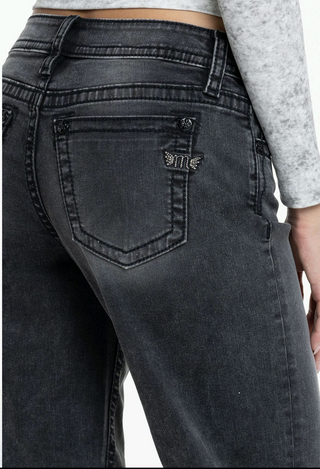 Miss Me Penelope Low Rise Wide Leg Jeans