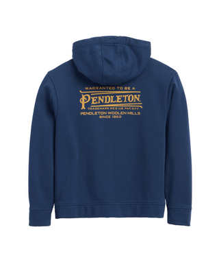 Pendleton Graphic Womens Zip Pendleton Logo Hoodie