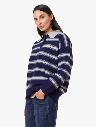 Habitual Brinda Oversized Polo Sweater