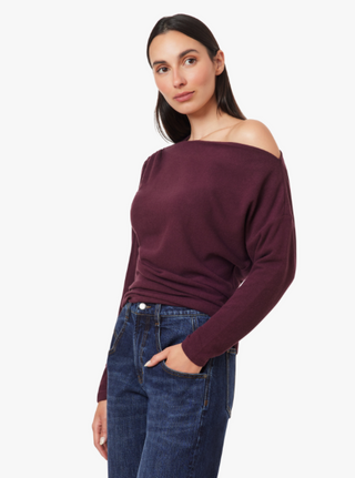 Habitual The Colby Top in Winetasting