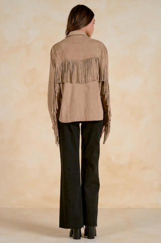 Elan Bethany Fringe Top