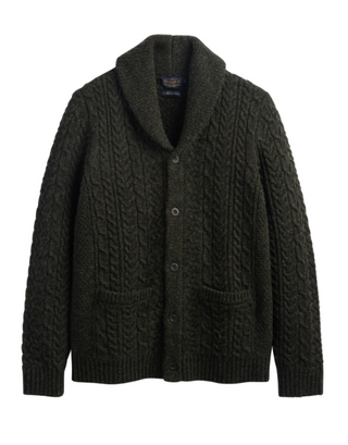 Pendleton Wool Fisherman Cardigan