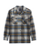 Grey Gold Plaid