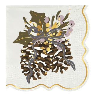 Cocktail Holiday Napkins
