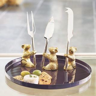 Standing Mouse Knives Set of 3