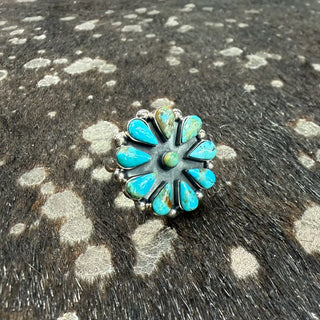 Boho Sol Adjustable Cluster Ring