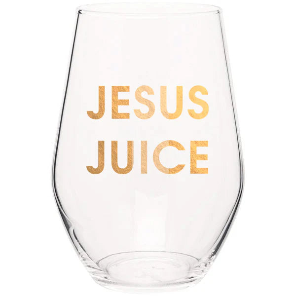 Chez Gagne Stemless Wine Glasses