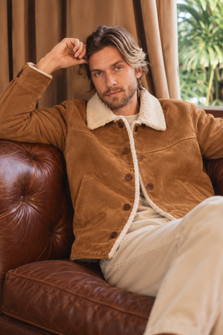 True Grit Premium Goat Suede Jacket