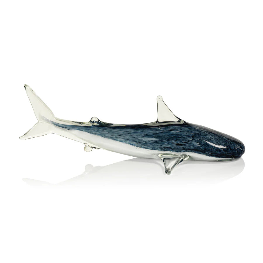 Glass Blue Sharks