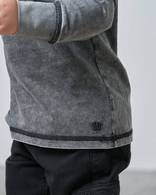 Little Bipsy Baby Boy Washed Long Sleeve Tee