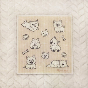 Eco Beige Swedish Sponge Cloth