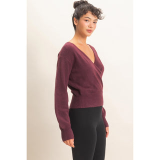 Candice V Warp Sweater