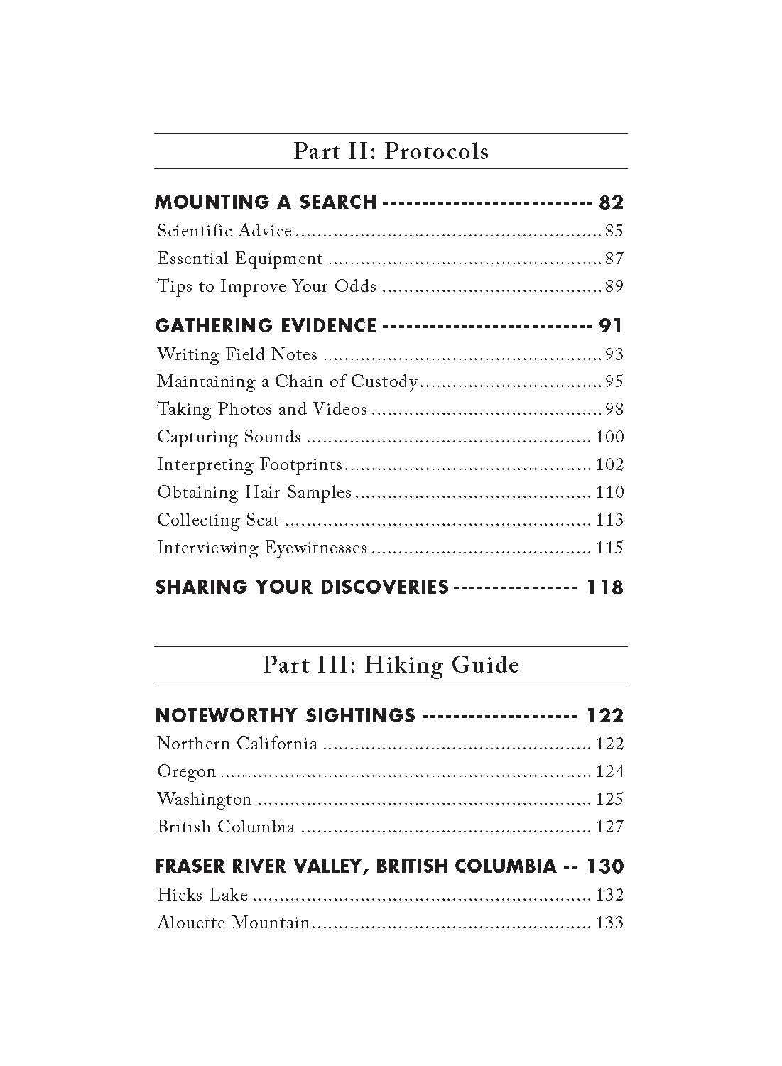 The Sasquatch Seeker's Field Manual