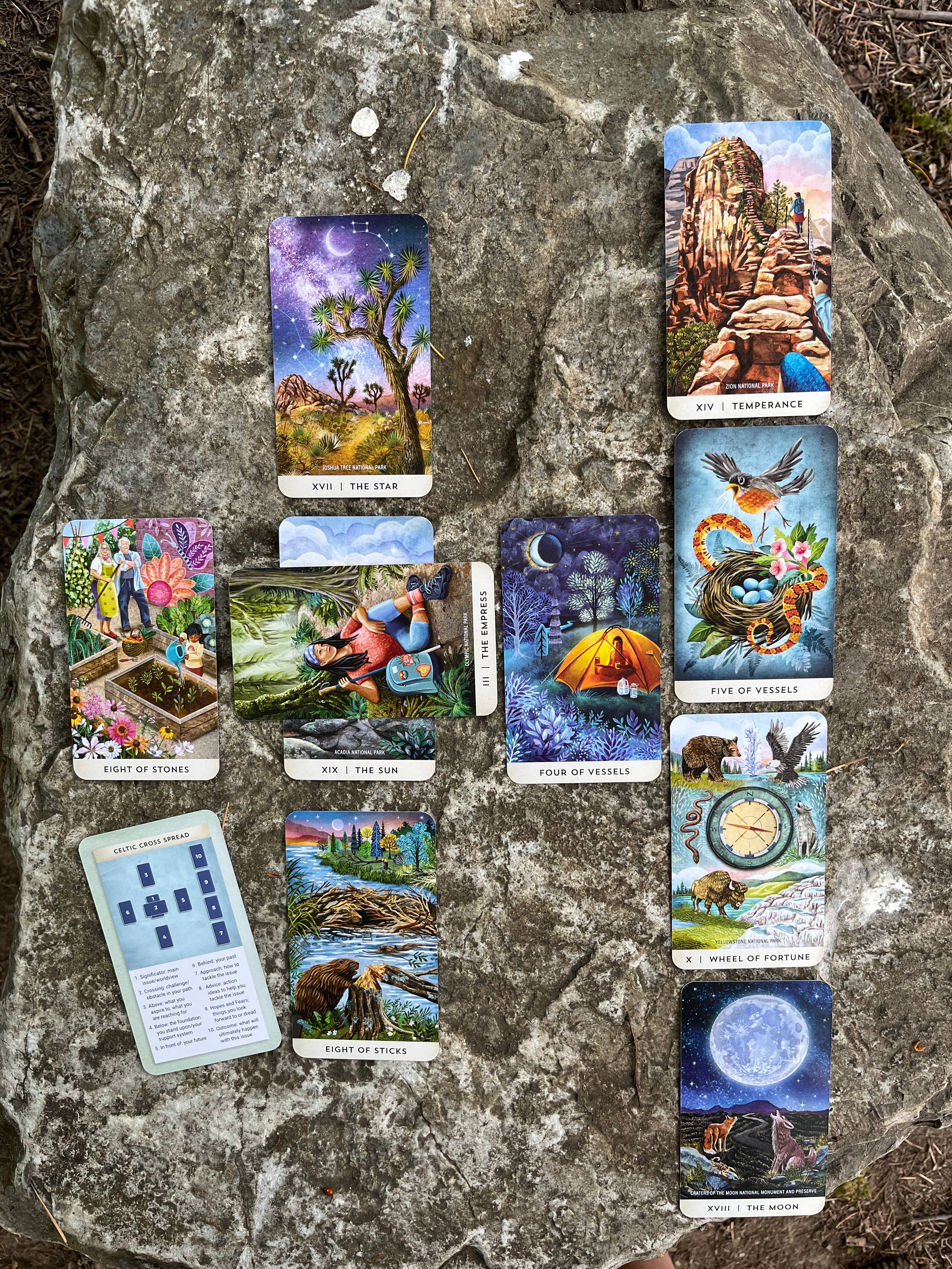 Tarot for the Great Outdoors: 78 Card Deck & Guidebook