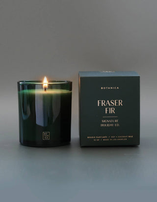 Botanica Fraser Fir Holiday Candle