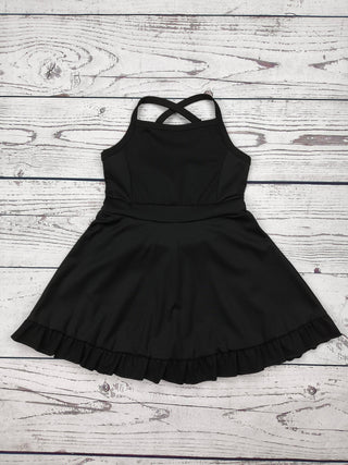 Girls Athletic Dress with Ruffle