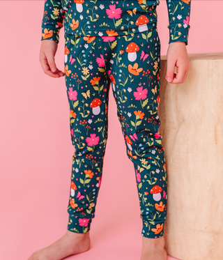 Bird and Bean Girls Sylva Pajamas