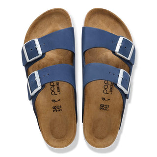 Birkenstock Arizona Platform in New Navy