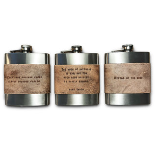 Sugarboo Leather Flask Collection