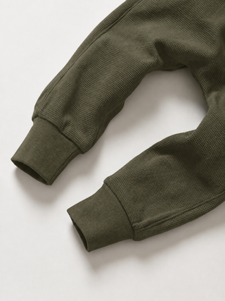 Little Bipsy Baby Boys Green Waffle Jogger