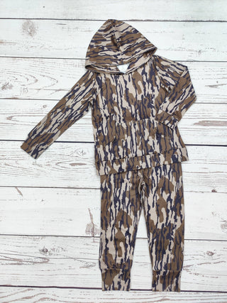 Boys Camo Hunting Pant Set