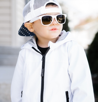 Little Bipsy Kids White Windbreaker
