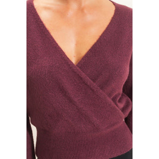 Candice V Warp Sweater