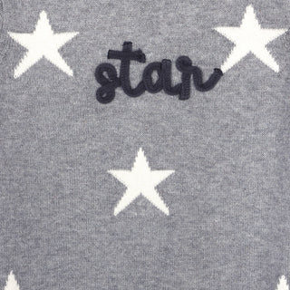 Viverano Star Jacquard Sweater Jumpsuit