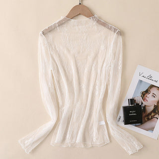 Teresa Sheer Mesh Lace Top