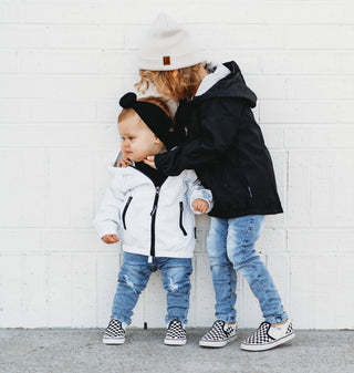 Little Bipsy Kids White Windbreaker