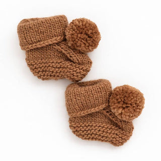 Huggalugs Garter Stitch Baby Booties