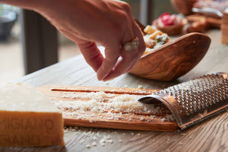 Verve Italian Olivewood Flat Cheese Grater