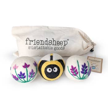 Friendsheep Wool Fun Prints Dryer Balls
