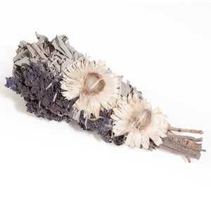 Andaluca 4" Lavender & White Sage Smudge Wand