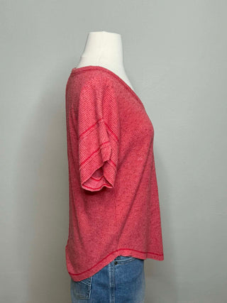 Dylan Lily V-Neck Shirt