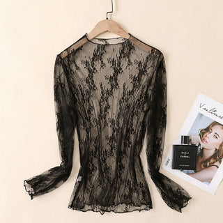 Teresa Sheer Mesh Lace Top